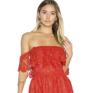 NWOT Lovers and Friends Lace Cocktail Dress - XS
